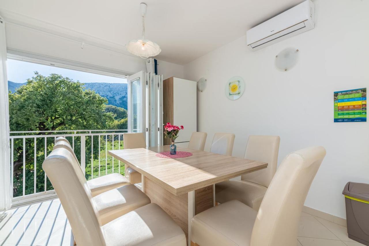Apartment Mimoza 6, Baska, Krk ภายนอก รูปภาพ