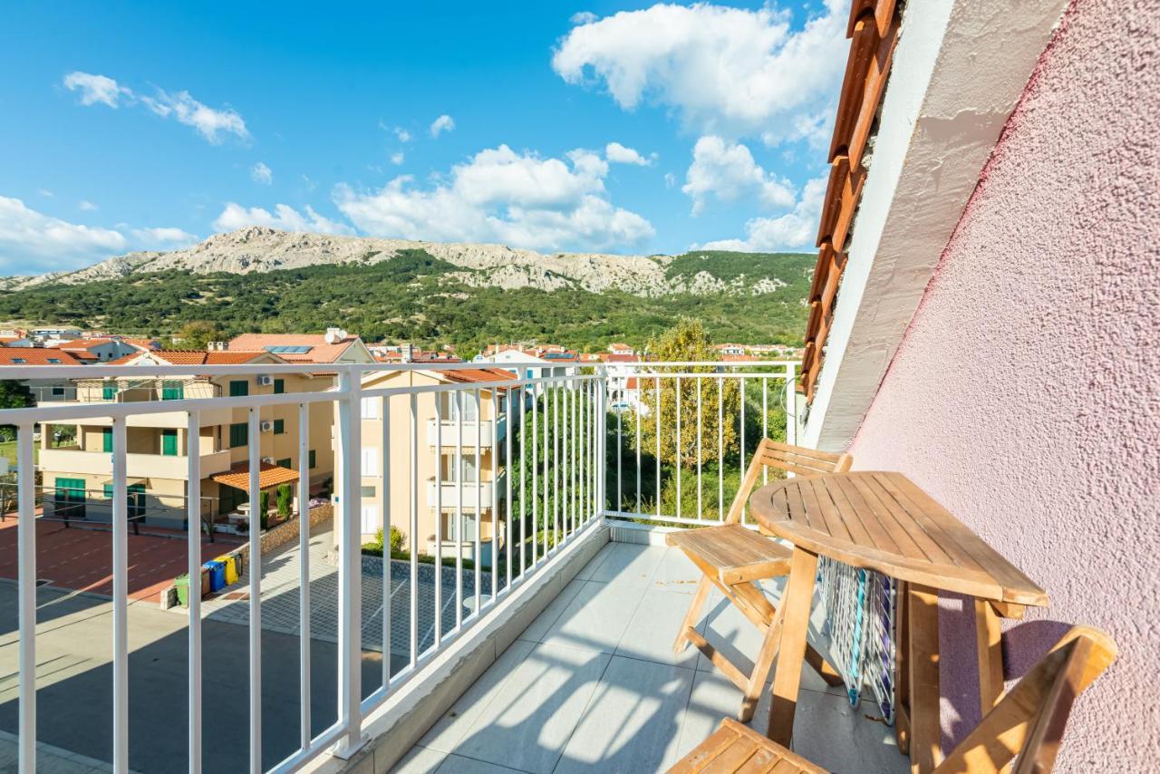 Apartment Mimoza 6, Baska, Krk ภายนอก รูปภาพ